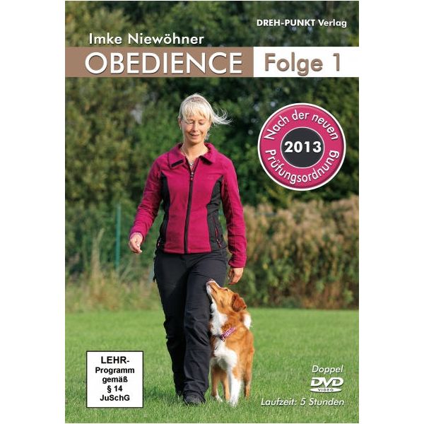 DVD Obedience 1 von Imke Niewöhner Neuauflage mit der Prüfungsordnung 2013