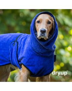 dryup cape Hundebademantel (blau)