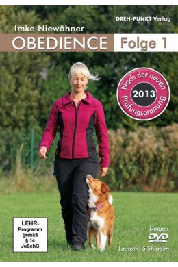 DVD Obedience 1 von Imke Niewöhner Neuauflage mit der Prüfungsordnung 2013