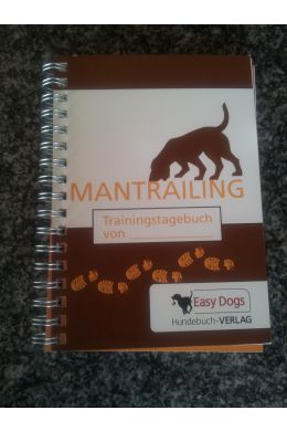 Titelseite Trainingstagebuch Mantrailing